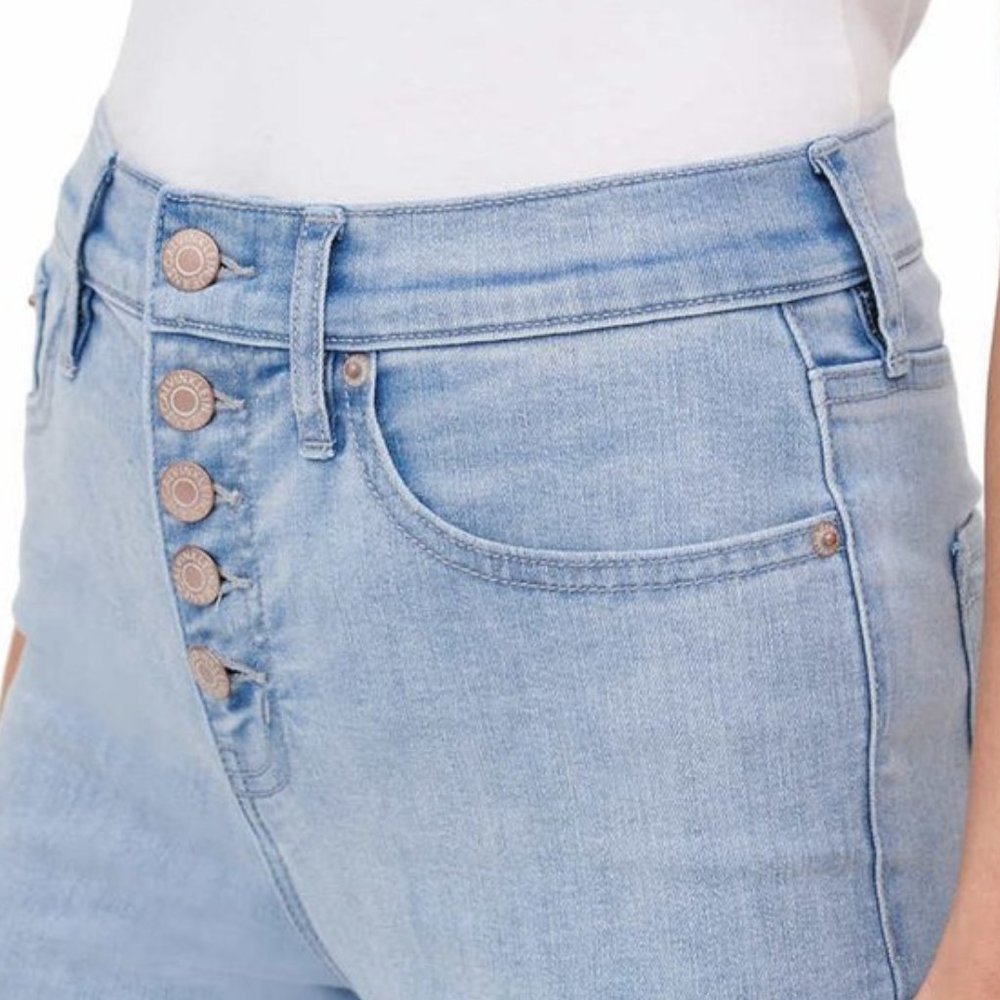 NEW CK Calvin Klein Button Fly Jeans 10.5" Front rise - Picture 6 of 6